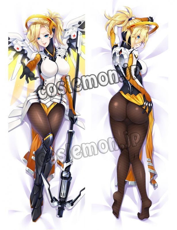 画像1: オーバーウォッチ Overwatch マーシー ニケ風 Mercy ●等身大 抱き枕カバー