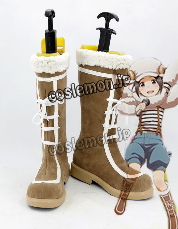 アイドルマスター Sidem 理由あってmini 岡村直央風 おかむらなお コスプレ靴 ブーツ Coslemon アイドルマスター Sidem 理由あってmini 岡村直央風 おかむらなお コスプレ靴 ブーツ Coslemon