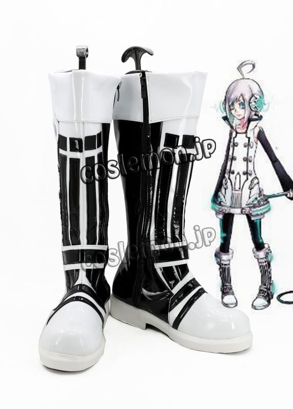 画像1: VOCALOID ボーカロイド 歌手音ピコ風 PIKO コスプレ靴 ブーツ