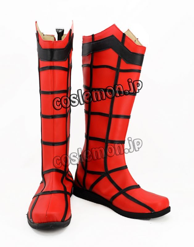 画像2: スパイダーマン:ホームカミング Spider-Man: Homecoming スパイダーマン風 コスプレ靴 ブーツ