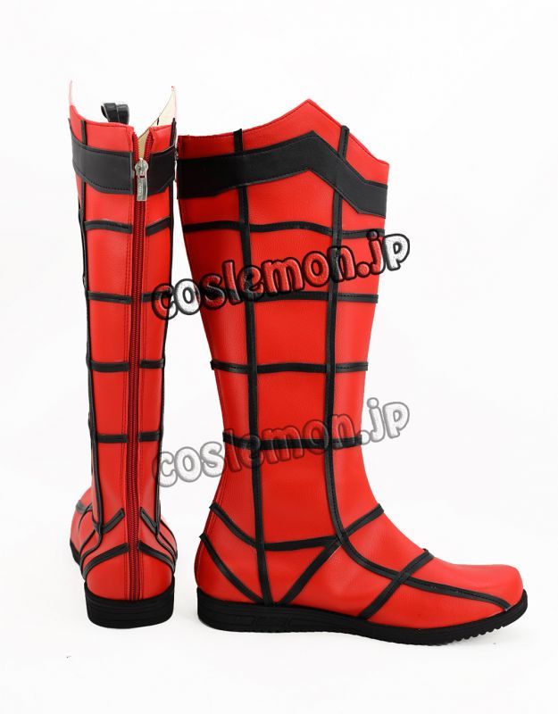 画像3: スパイダーマン:ホームカミング Spider-Man: Homecoming スパイダーマン風 コスプレ靴 ブーツ