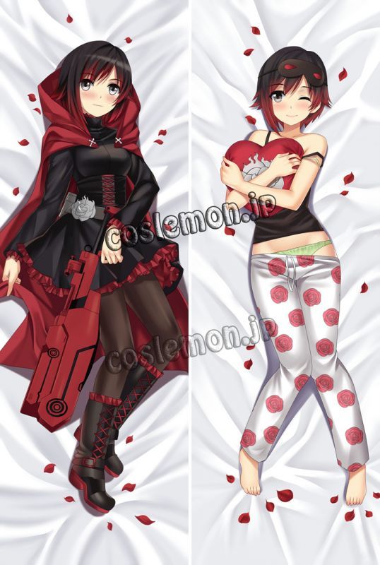 画像1: RWBY ルビー ルビー・ローズ風 Ruby Rose 03 ●等身大 抱き枕カバー