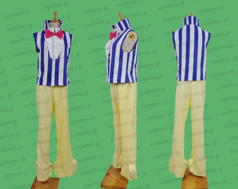 One Piece ワンピース バロックワークス時代 バギー海賊団 Mr 3 ギャルディーノ風 コスプレ衣装 Coslemon One Piece ワンピース バロックワークス時代 バギー海賊団 Mr 3 ギャルディーノ風 コスプレ衣装 Coslemon