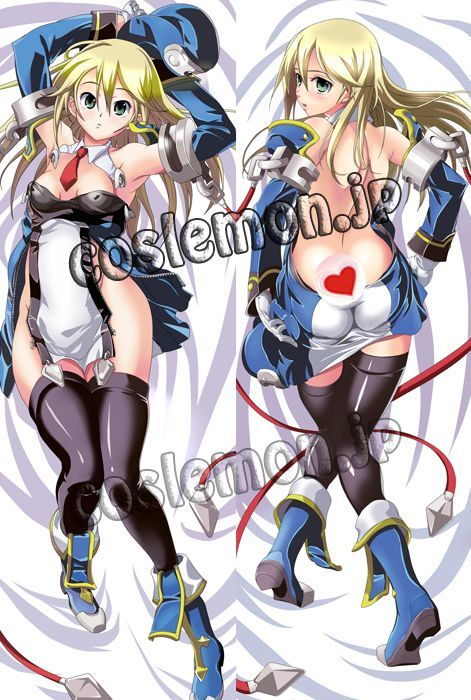 画像1: BLAZBLUE ブレイブルー ノエル＝ヴァーミリオン風 ●等身大 抱き枕カバー