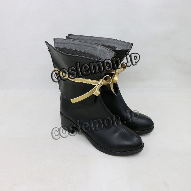 画像2: ニル・アドミラリの天秤 久世ツグミ風 メイド コスプレ靴 ブーツ