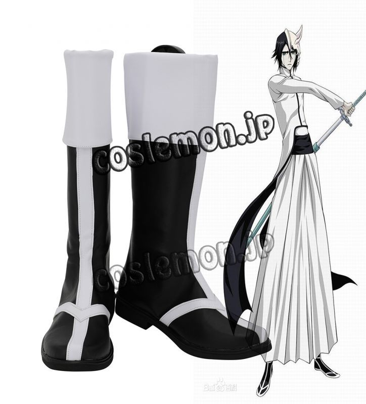 Bleach ブリーチ ウルキオラ シファー風 02 コスプレ靴 ブーツ Coslemon
