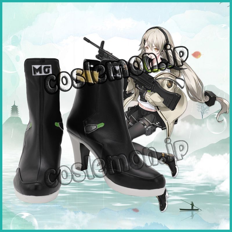 画像1: 少女前線 Girls Frontline ドールズフロントライン MG4風 02 コスプレ靴 ブーツ