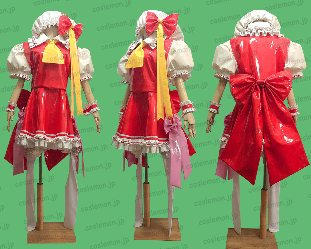 画像1: 東方Project フランドール・スカーレット風 ATRE 春 エナメル製 ●コスプレ衣装