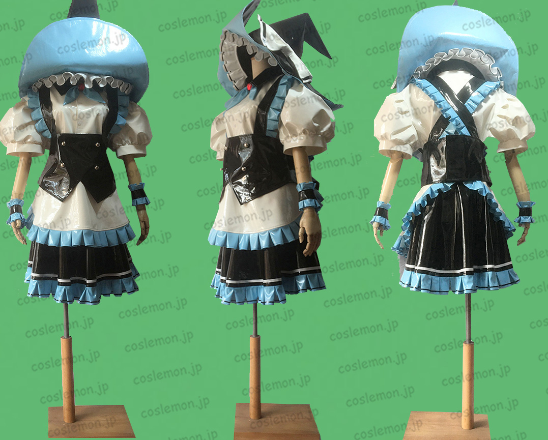 画像1: 東方Project 霧雨魔理沙風 ATRE 春 エナメル製 ●コスプレ衣装