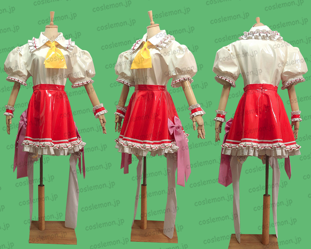 画像2: 東方Project フランドール・スカーレット風 ATRE 春 エナメル製 ●コスプレ衣装