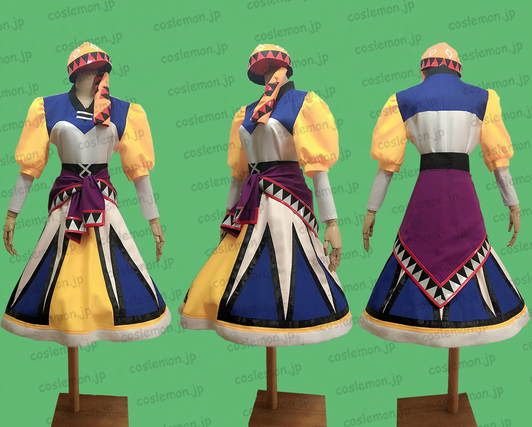 画像1: LUNAR シルバースターストーリー ルーナ風 ●コスプレ衣装