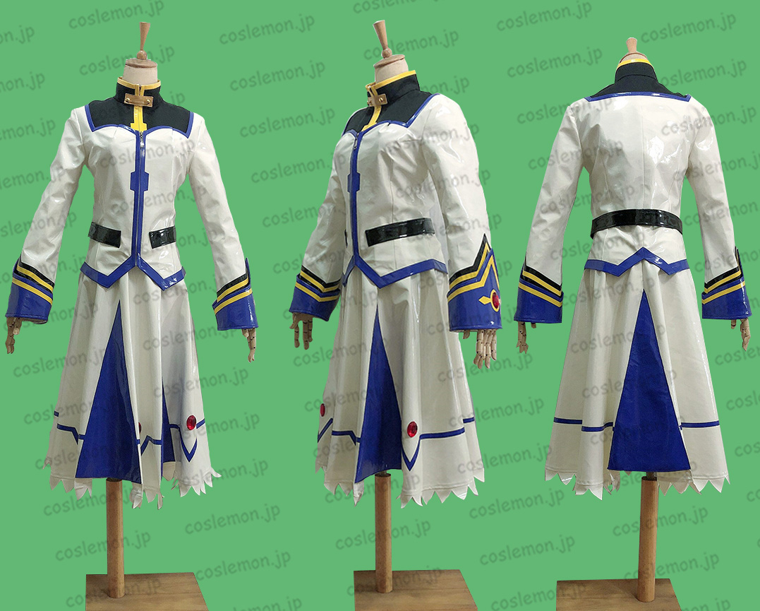 画像2: 魔法少女リリカルなのはStrikerS 高町なのはエクシードモード風 エナメル製 ●コスプレ衣装