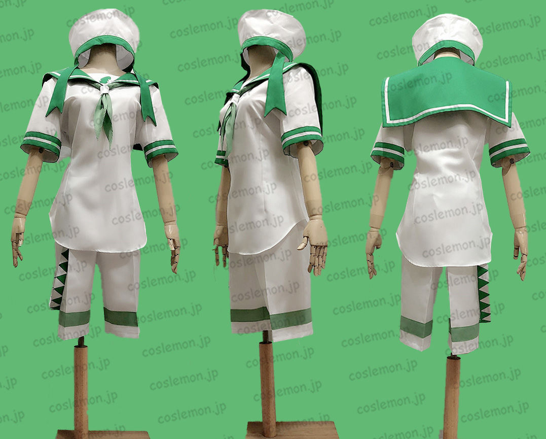 画像1: VOCALOID ボーカロイド 風見音レツ 亞種 ●コスプレ衣装