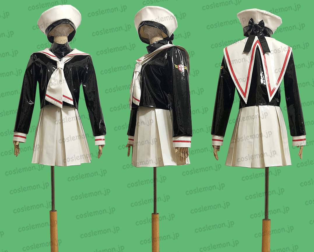 画像1: カードキャプターさくら 制服風 エナメル製 ●コスプレ衣装