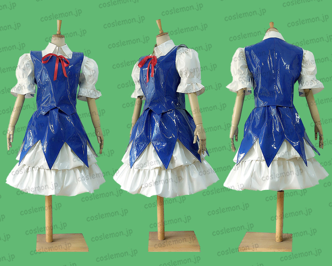 画像2: 東方Project チルノ風 エナメル製 セット ●コスプレ衣装